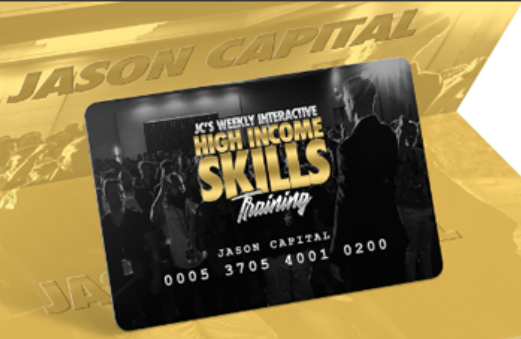 Jason Capital – Weekly Interactive High-Income Skills Training Mentorship