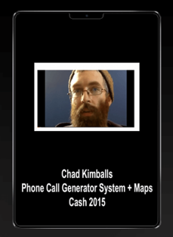 [Download Now] Chad Kimballs - Phone Call Generator System   Maps Cash 2015