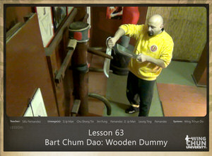 Lesson 63 – Bart Chum Dao – Wooden Dummy